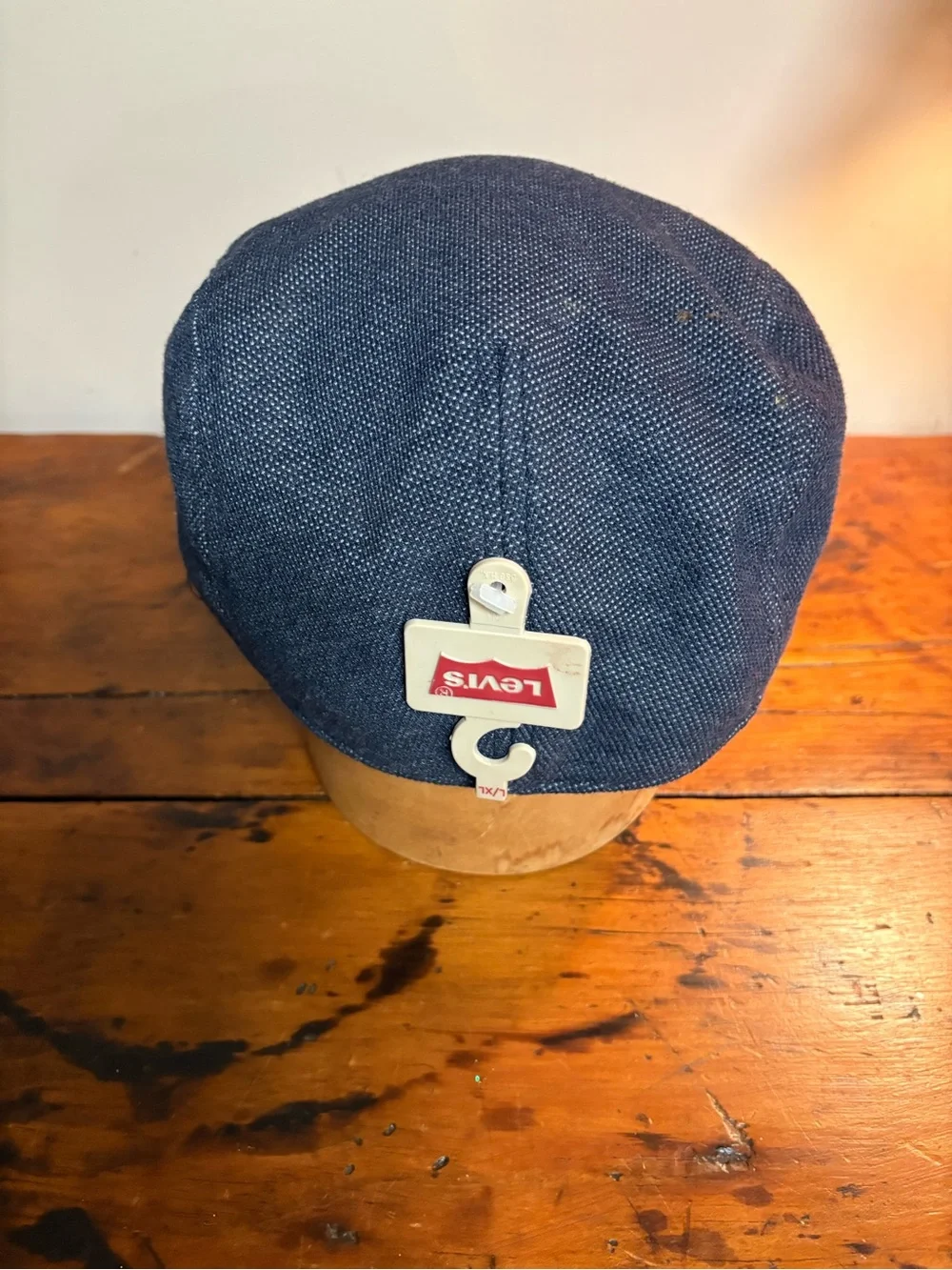 Levi’s Men's Navy Flat Cap - Classic Driving Hat Newsboy Hat L/XL NWT
